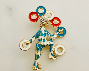 Broche Clown - 50x36mm