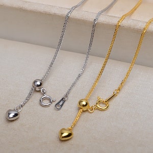 1 Pcs  - Sterling Silver Chain  - Necklace Findings -  50cm - 60cm
