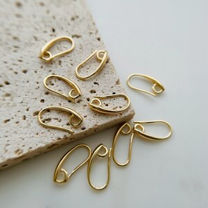 20 Pcs Hook Earrings Earwires - 15mm