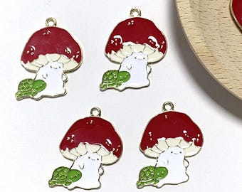 20 Ps - Charms de setas esmaltadas - 20 mm