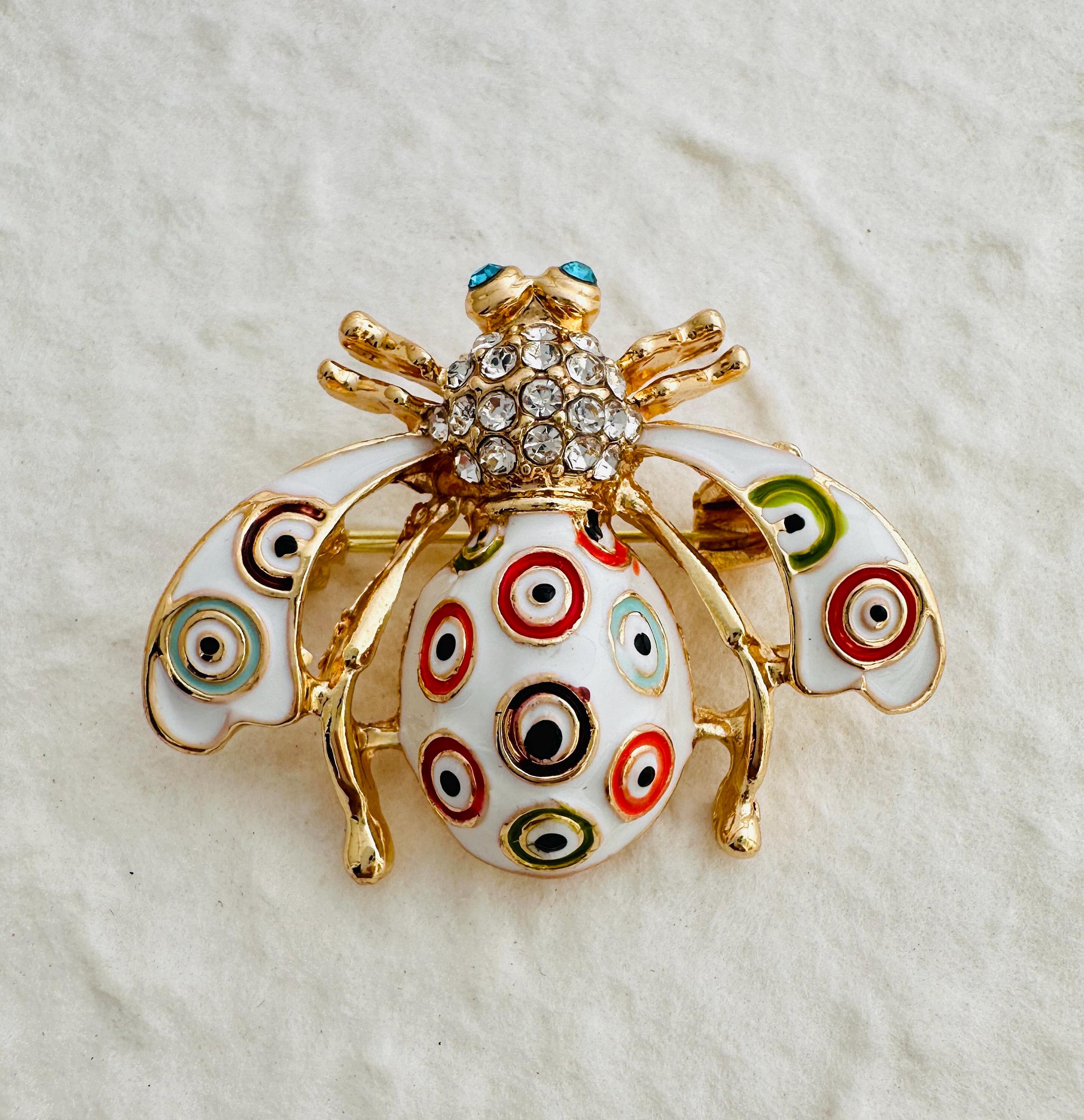 小物 bee Bee Brooch - 33x39mm - Etsy Canada