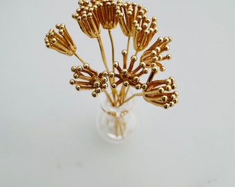 5 or 20,  Flower Head Pin - 50mm