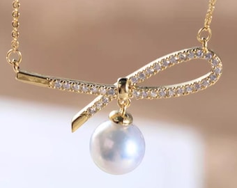 Without pearl, Blank Chain Necklace Setting - 45cm