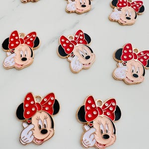 20pcs, Enamel Charms, 23x20mm