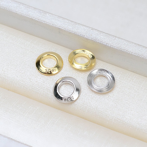 Silver Grommets Etsy