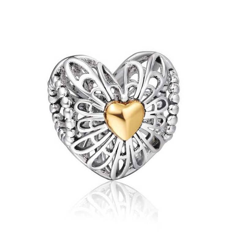 pdvn800 1970s Vintage 12K gold filled butterfly charm holder pendant