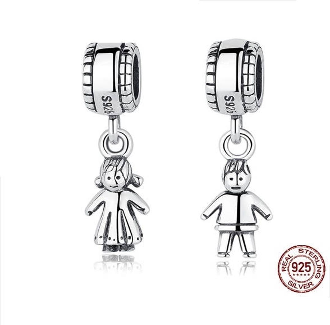 Choose Between Little GIRL or Little BOY Charm 100 Real 925 Etsy