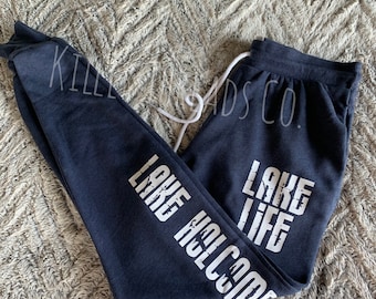 Lake Life Clothing, Custom Lake Life Joggers, Lake Life Sweatpants, Custom Pants