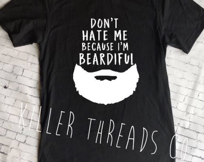 Mens Beard Shirt - Beardiful Shirt - Father's Day Gift