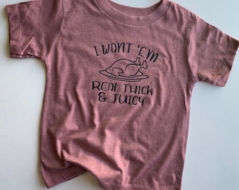 Real Thick & Juicy Kids Graphic Tee