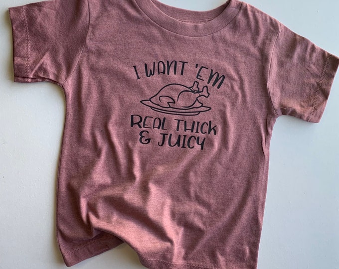 Real Thick & Juicy Kids Graphic Tee