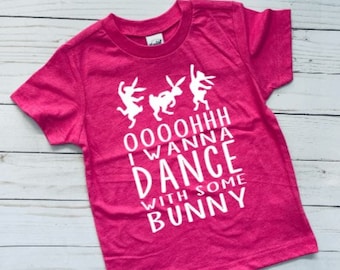 I Wanna Dance With Some Bunny Graphic Tee