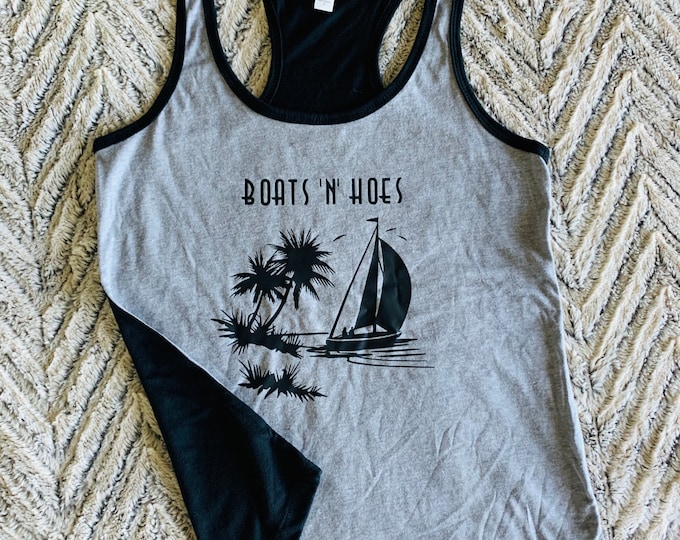 Boats ‘N Hoes Women’s Graphic Tank