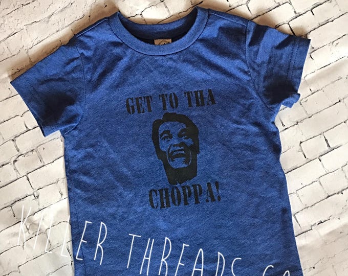 Get To Da Choppa Shirt - Get To The Choppa - Arnold Schwarzenegger - Predator Shirt