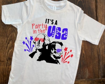 It's a Party in the USA 4th of July Graphic Tee