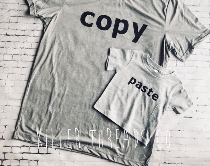 COPY & PASTE Graphic Tee Set