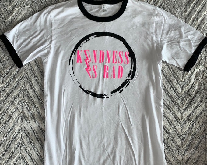Kindness is Rad Ringer Tee