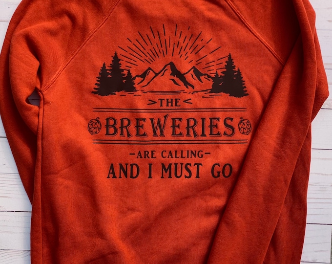 Funny Brewery Shirt - Brewery Crewneck - Beer Crewneck Sweatshirt