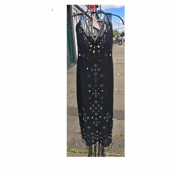 karen millen beaded dress