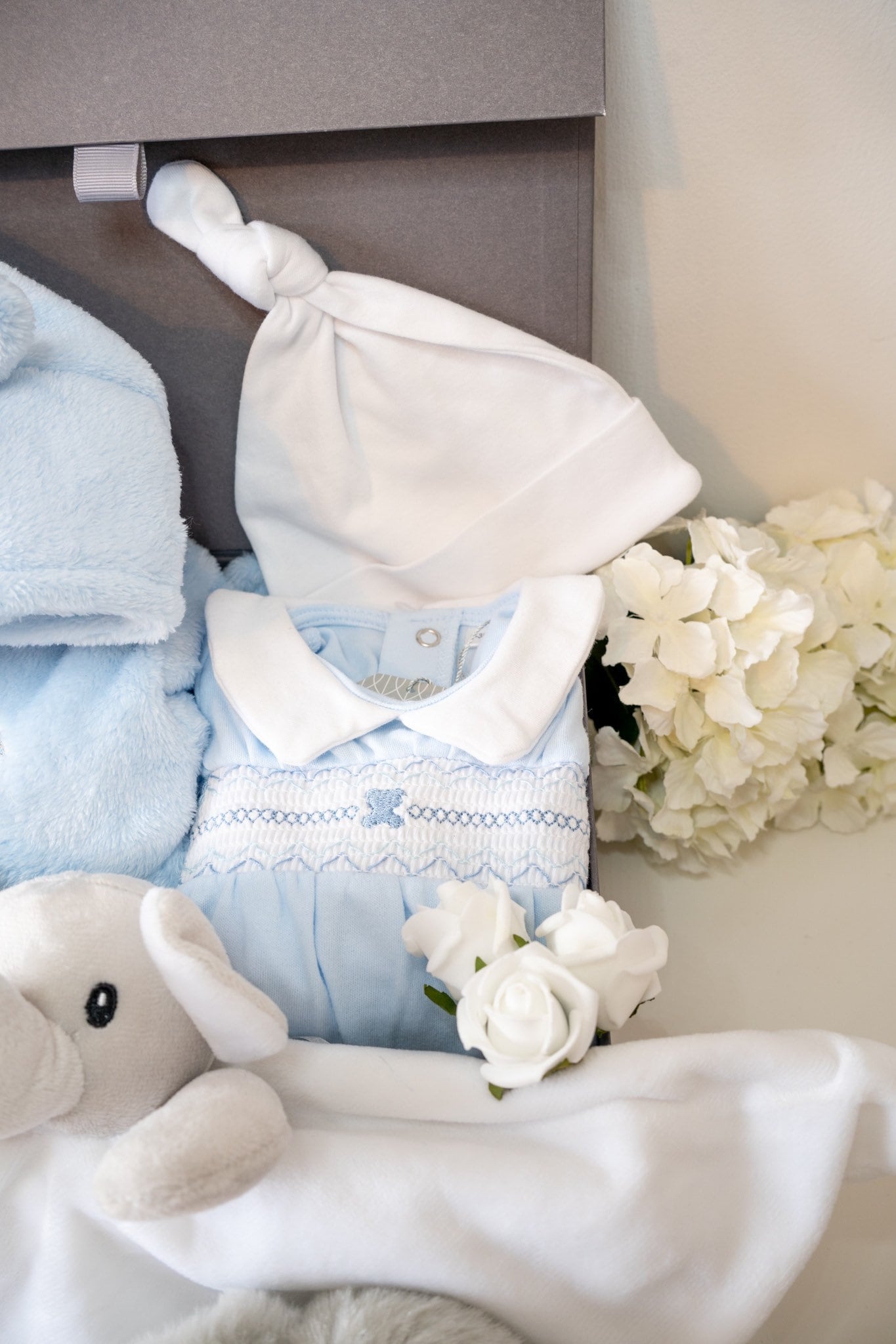 Baby Boy Hamper Deluxe ELEPHANT Themed Baby Hamper Etsy UK