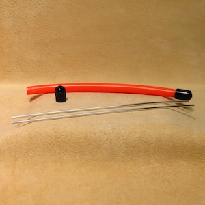 Golden State Silver 9999 Pure Silver Wire 12 Gauge (.080") Two 6-inch Rods - Best Purity for Making Colloidal