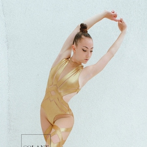 Unitard &quot;Illusion&quot; Contemporary / Jazz / Aerial / Pole / Lyrical / Vogue Dance Kostüm
