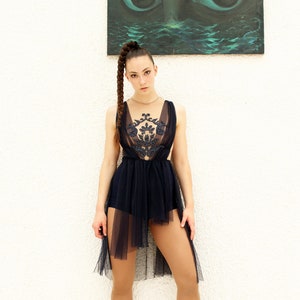 Dance Costume &quot;Storm&quot; Contemporary/ Modern/ Jazz/ Aerial/ Pole/ Lyrical