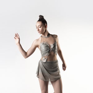 Dance Costume Mist Contemporary/ Modern/ Jazz/ Aerial/ Pole/ Lyrical image 1