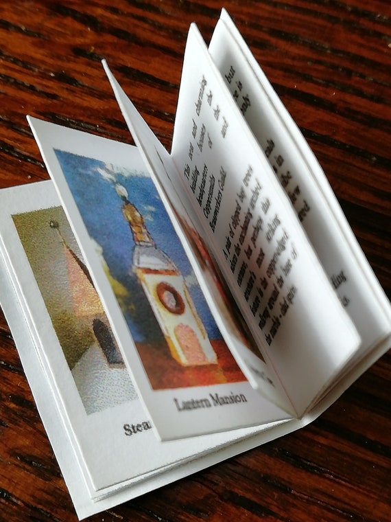 DIY miniature tiny book (step by step tutorial) 
