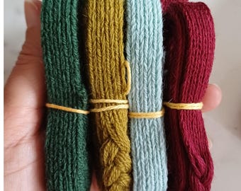 Wool Fillet: Medieval Veil Headband, Reenactment Hair Accessory