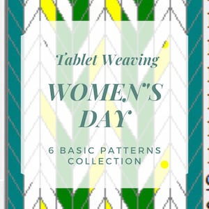 Women's Day Tablet Webmuster, erstellen Sie bunte Gürtel und dekorative Bänder, sofortiger Download pdf-Muster