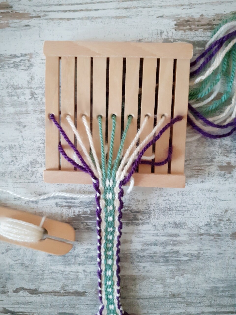 thumbnail image 2 of Wooden Knitting Professional DIY Crafted 2 of 11