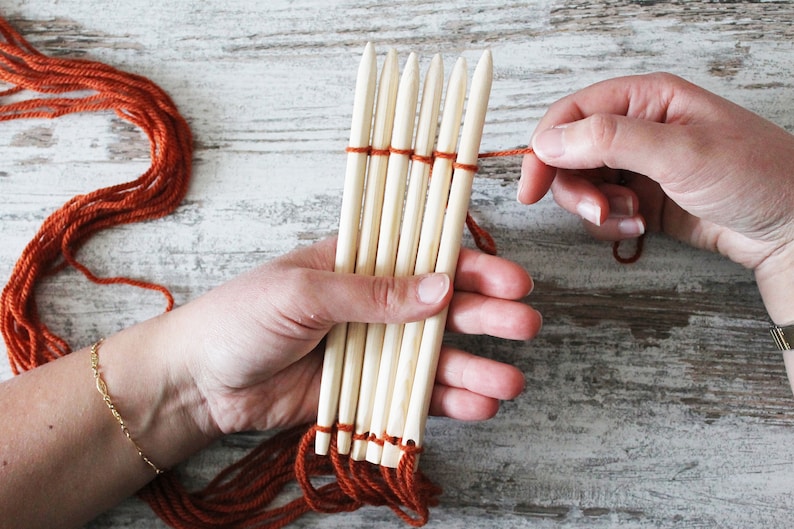 medieval historical reenactment sticks weaving instructions immediate download pdf file weaving wand tutorials