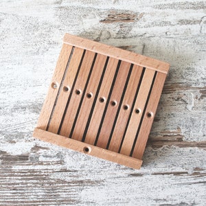 Heddle board for hand weaving in wood size SMALL, tool for weaving bordures, Valentine&#39;s gift idea for creative, medieval knitwear