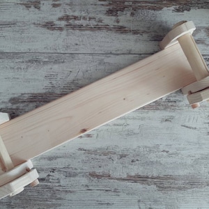 Métier à tisser à tablettes en bois de sapin pour débutants et experts, outils de tricot médiévaux, reconstitution historique