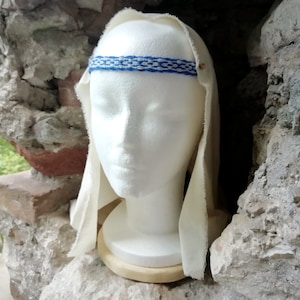 Circlet band for medieval or bridal veil, hair accessories, medieval reenactment, women&#39;s headband