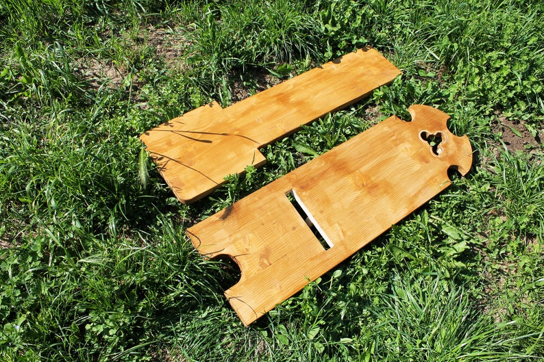 Wooden Viking chair comfortable jointed seat medieval Etsy