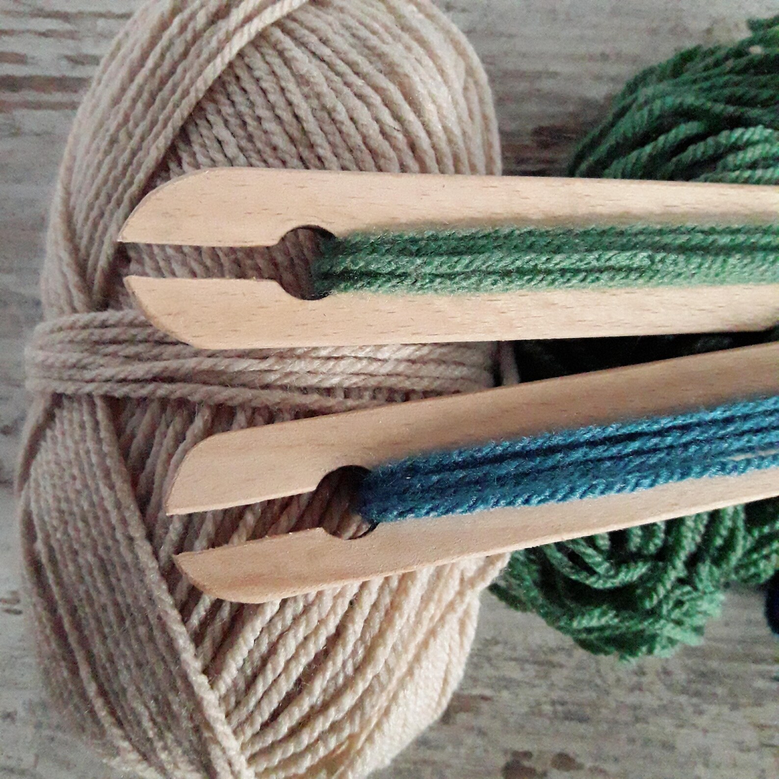 Wood Shuttle Sanded Beech For Weaving Knitting Tapestry Craft Loom