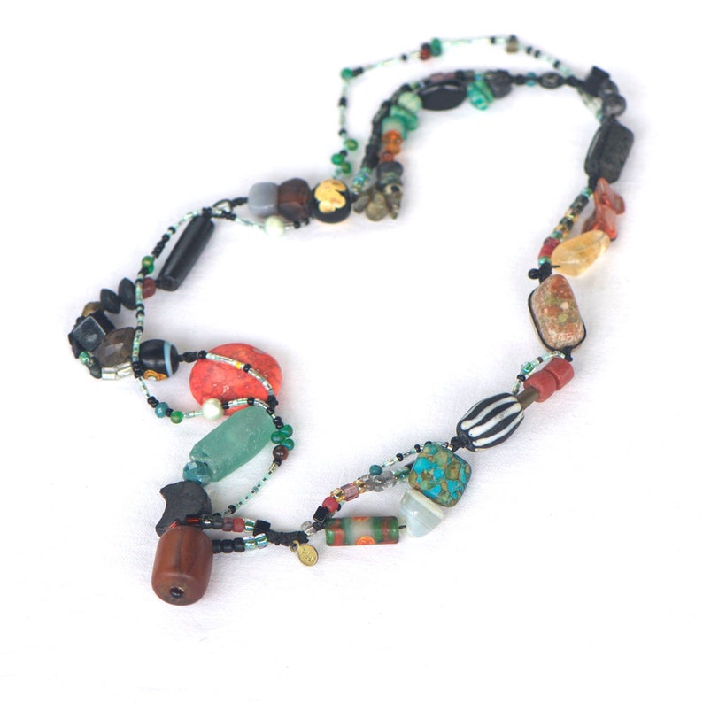 necklace ALINE caribbean night image 1