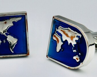 Big Blue World Cufflinks