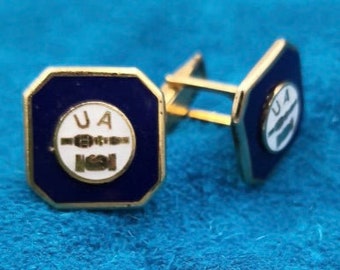 Ua Enamel Cuff Links