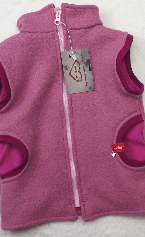 Gilet In Lana Merino Biologica Disana - Unisex, Comodo E Fatto In Germania - Foto 6