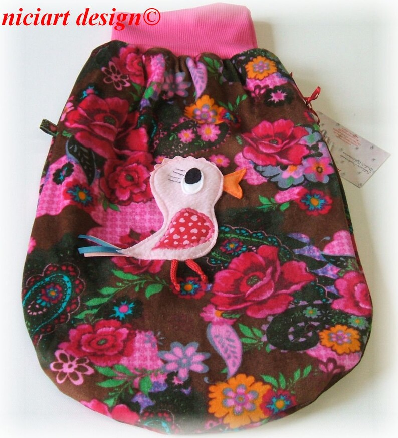 Niciart Baby Pucksack sleeping bag chick