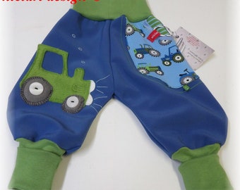 Softshell pants Softshell pants Baby & Children Buddel Pumphose Softshell Mud pants Tractor niciart design