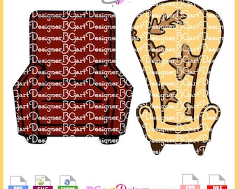 Instant Download Carl Ellie chair couple up matching svg cricut silhouette, DIY Waterslide, cuttable layered file vinyl sublimation