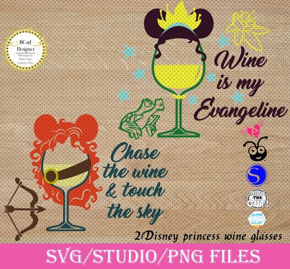 Free Free 92 Disney Princess Wine Glass Svg SVG PNG EPS DXF File