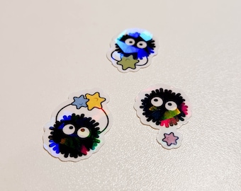 Soot Sprites Set Spirited Away Totoro Studio Ghibli Stickers 