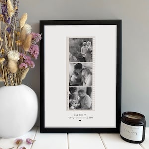 Personalized Photo Collage Print – Custom Daddy Gift. Father's Day Gift