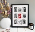 Personalized Playing Card Photo Print, Valentines Gift for Girlfriend or Boyfriend