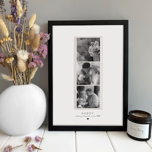 Personalised Fathers Day Photo Gift | Custom Print for Dad Birthday gift | Father's Day Gift for him Daddy - Photo Family Gift